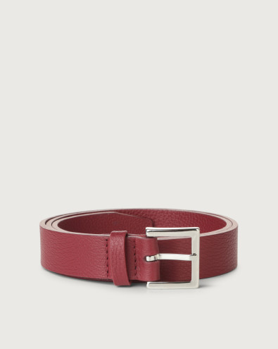 Micron leather belt 3 cm