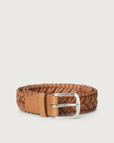 Coloring leather belt