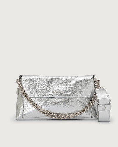 Missy Longuette Metal leather shoulder and crossbody bag