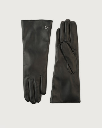 Nappa Flake leather gloves