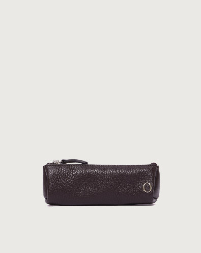 Micron leather key pouch