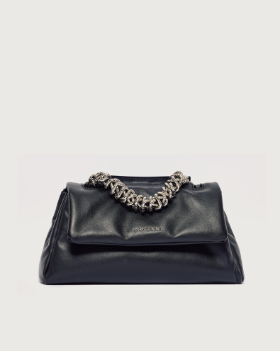 Sveva Longuette Nappa Bold padded leather shoulder bag