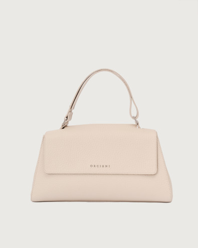 Sveva Longuette Soft leather handbag with strap