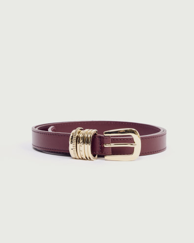Alba leather belt 2 cm