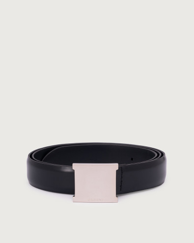 Calf A classic leather belt 2,8 cm