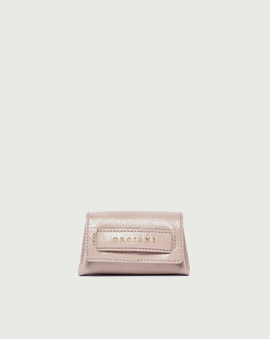 Mini Gossip Vinyl leather bag charm