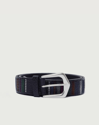 Soft Trait leather belt 3,5 cm