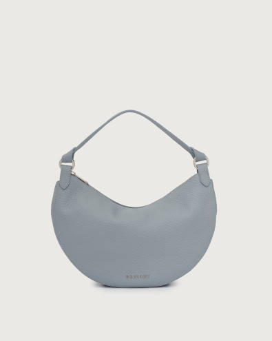 Dumpling Soft Midi leather shoulder bag with strap
