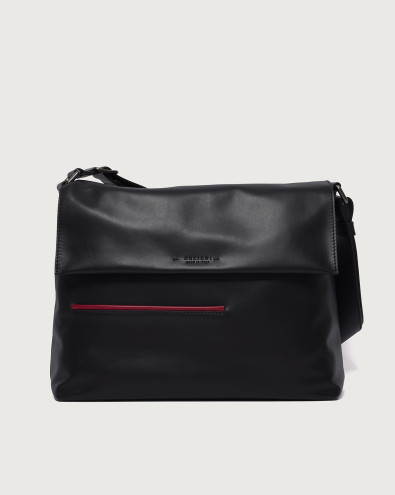 Active Spyder Color leather messenger bag