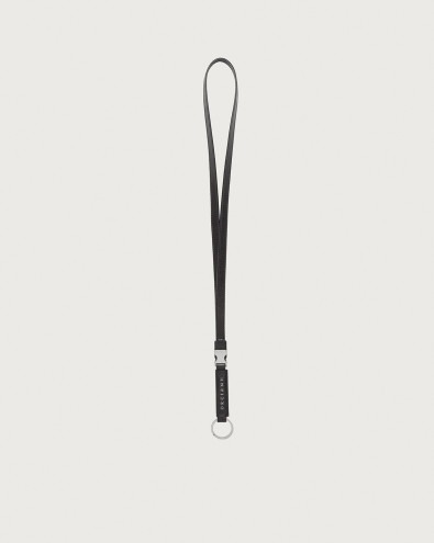 Lagoon leather neck keyring