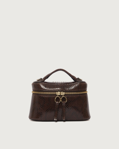 Joy Exotic python effect leather mini bag
