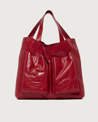 Buys Notturno leather shoulder bag