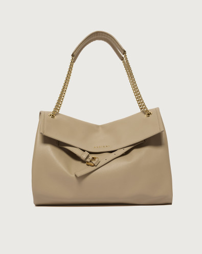 Venus Nappa Midi leather shoulder bag