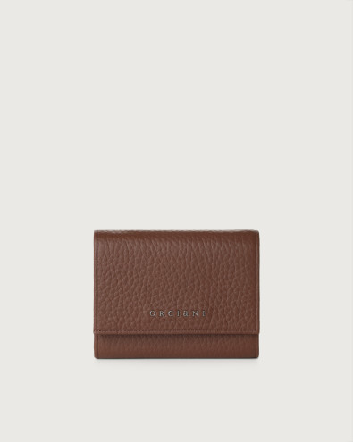 Soft leather wallet with RFID protectrion