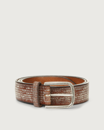 Bull Soapy leather belt