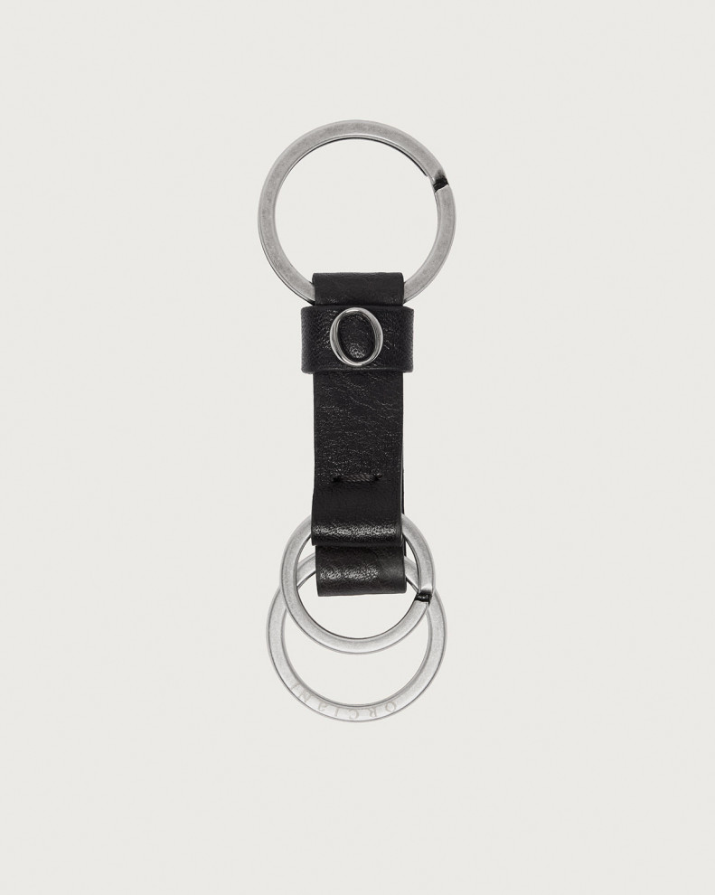 Lagoon leather keyring