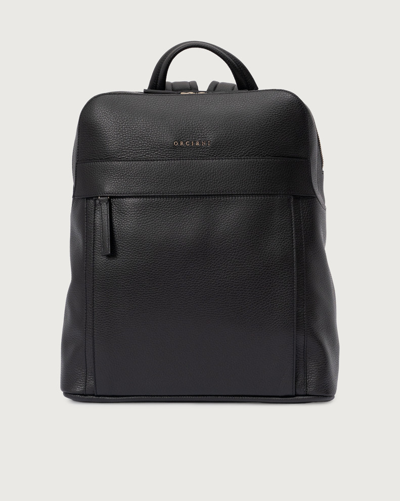 Micron dollar leather backpack