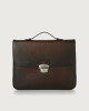 Micron Deep leather work bag