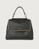 Sveva Chain medium leather shoulder bag with strap