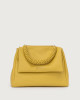 Sveva Sense Scooby Midi leather shoulder bag with strap