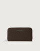 Zip around Soft leather wallet with RFID protection