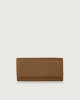 Soft leather wallet with RFID protection