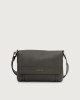 Micron leather midi messenger bag