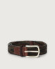 Plug leather belt