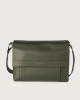 Micron dollar leather messenger bag