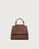 Sveva Soft Mini leather handbag with shoulder strap