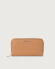 Zip around Soft leather wallet with RFID protection