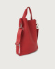 Orciani Iris Soft leather shoulder bag with strap Leather Marlboro red