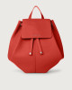 Orciani Iris Soft leather backpack Leather Marlboro red