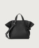 Orciani Fan Soft small leather handbag Leather Black
