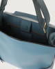 Orciani Sveva Couture Medium leather shoulder bag with shoulder strap Leather Jeans
