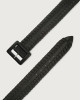 Orciani Liberty high-waist leather belt Leather Black