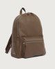 Orciani Laio Micron Leather Backpack Grained leather Ebony