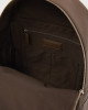 Orciani Laio Micron Leather Backpack Grained leather Ebony
