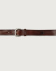 Orciani Bull Soft leather belt Leather Brown