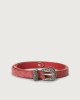 Orciani Stain Soapy leather belt western details Leather Red
