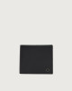 Orciani Spyder leather wallet with coin pocket Smooth leather Green