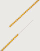 Orciani Smart Crystal jewel belt Leather Amber