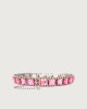 Orciani Smart Crystal jewel belt Leather Pink