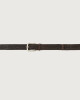 Orciani Plug leather belt Leather Chocolate