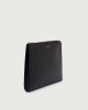 Orciani Prestige slim leather document holder Leather Black