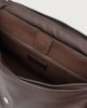 Orciani Sveva Nappa Bold XL padded leather shoulder bag Nappa leather chocolate