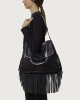 Diana Gotham Large shiny leather crossbody bag