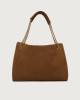 Orciani Venus Nabucco Midi nubuck leather shoulder bag Nubuck brown