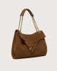 Orciani Venus Nabucco Midi nubuck leather shoulder bag Nubuck brown