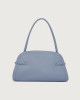 Orciani Aura Soft Longuette grained leather shoulder bag Grained leather Dust